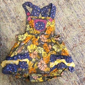 Matilda Jane Floral Jumpsuit - Yellow, Blue, Pink